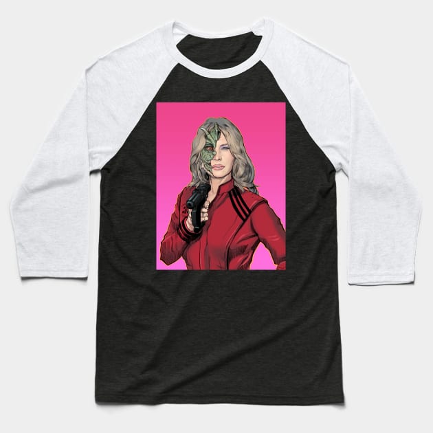 V Melania Baseball T-Shirt by Tonikoro Memed Tees